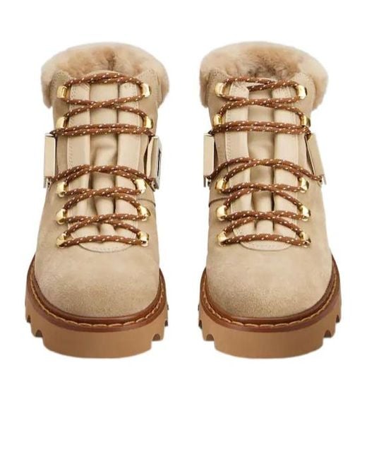 Roger Vivier Natural Viv' Rangers Truck Booties