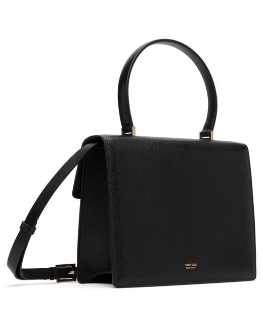 Tom Ford Black Small Aube Crossbody Bag