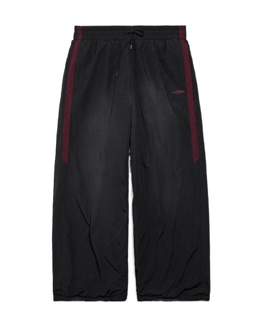 Balenciaga Black Reversible Tracksuit Pants for men