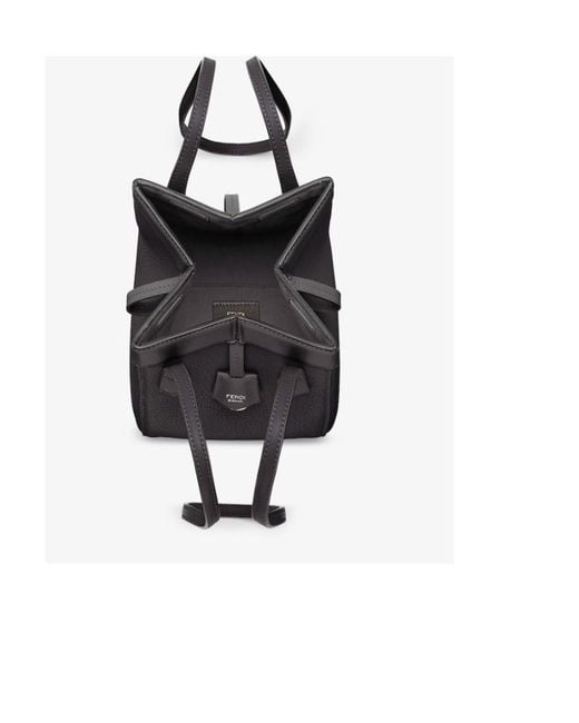 Fendi Black Origami Mini Shoulder Bag
