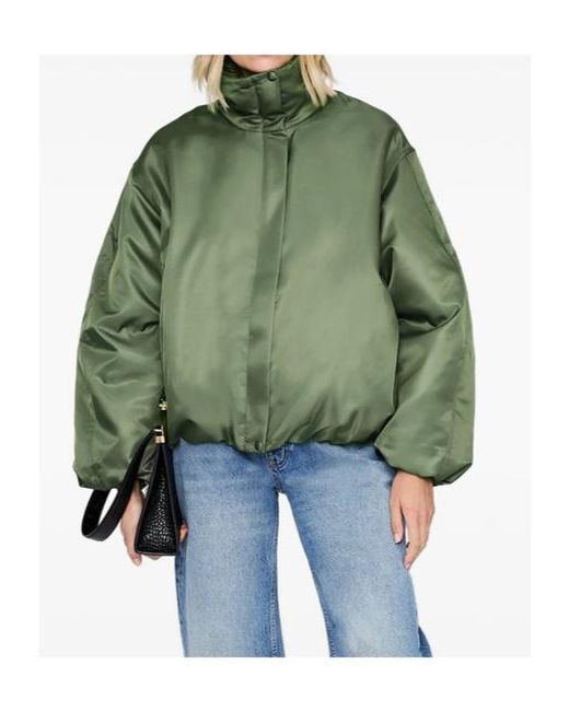 Anine Bing Green Collar Cyrus Jacket