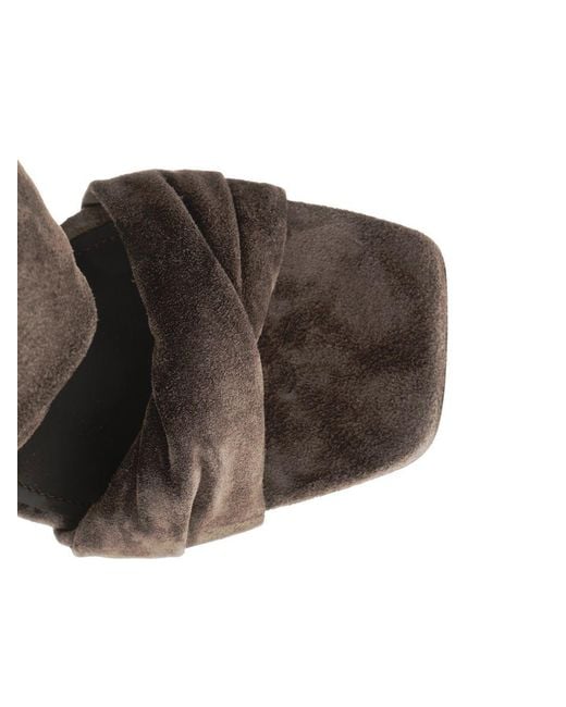 Rick Owens Brown Cantilever 6 Twisted