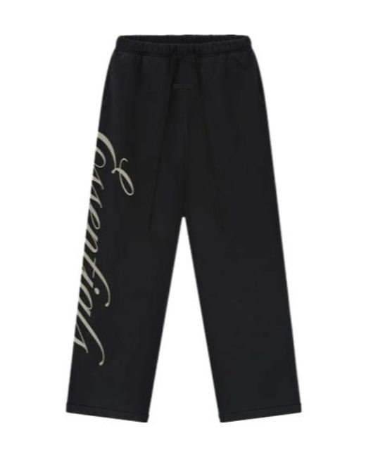 Fear Of God Black Heavy Fleece Lounge Sweatpants for men