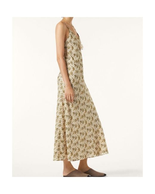 Loro Piana Metallic Marian Dress