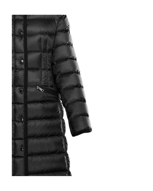 Moncler Black Hooded Down Jacket