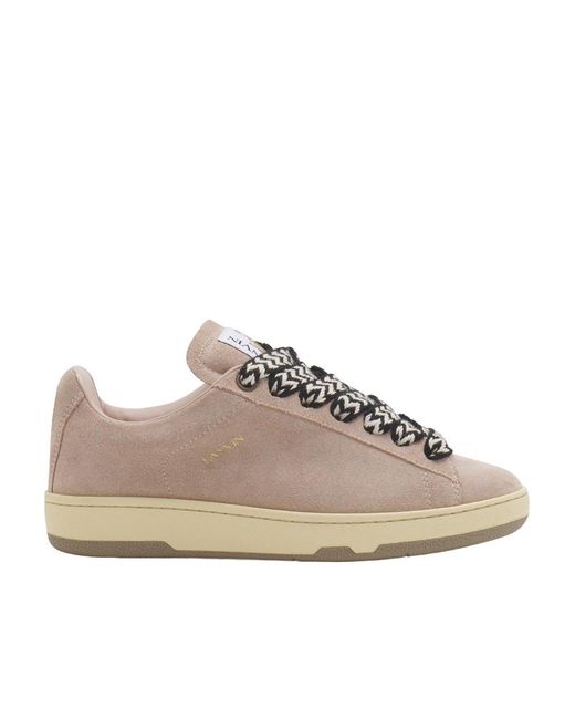 Lanvin Multicolor Lite Curb Low-Top Sneakers
