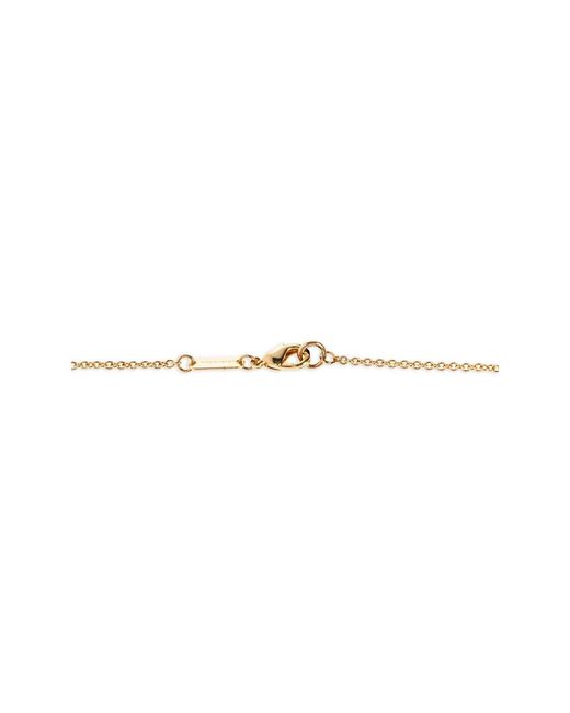 Dolce & Gabbana White Logo Pendant Necklace