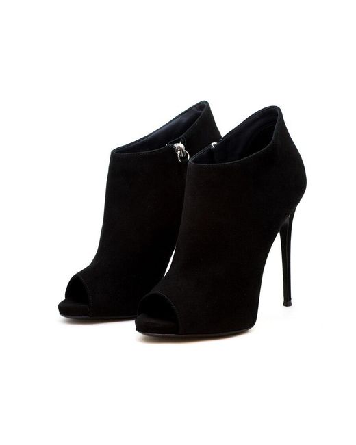 Giuseppe Zanotti Black Side Zipper Boots