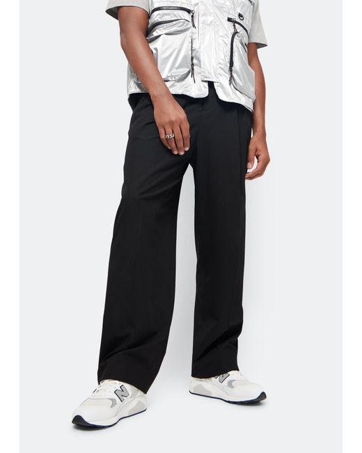New Balance White Logo Sneakers for men