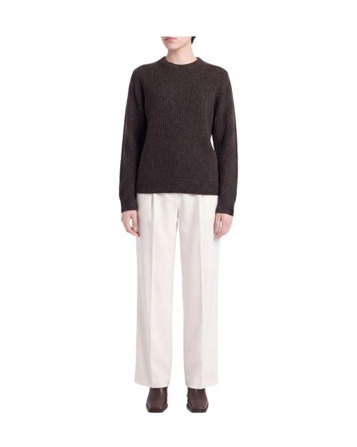 Rag & Bone Black Medium-Weight Cashmere Knit Sweater