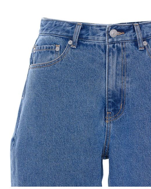 DUNST Blue Essentiel Straight-Leg Jeans