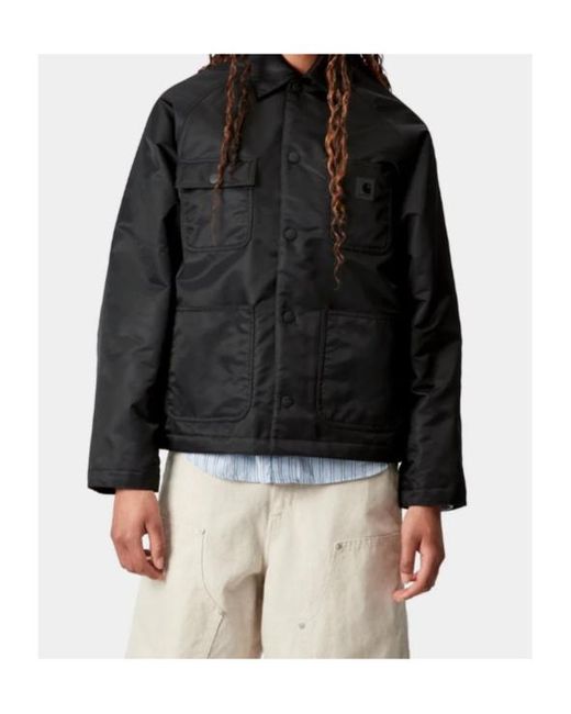 Carhartt Black W' Alumni Chore Coat