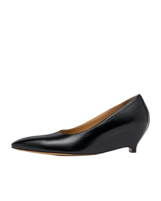 Maison Margiela Black Heelless Pumps
