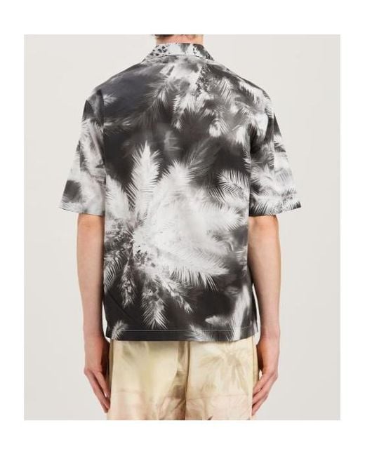 Palm Angels Gray Shirts for men