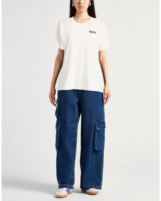 Rag & Bone White Minimalist Solid Color T-Shirt