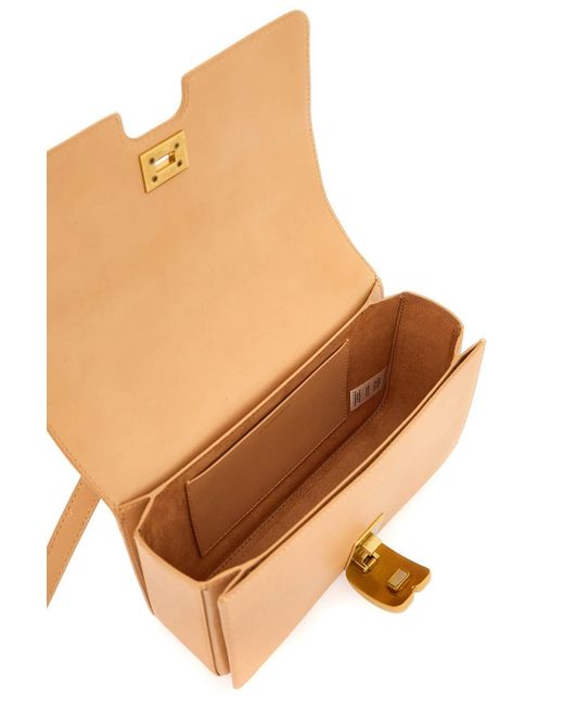 By Malene Birger Natural Noval Leather Shoulder Bag