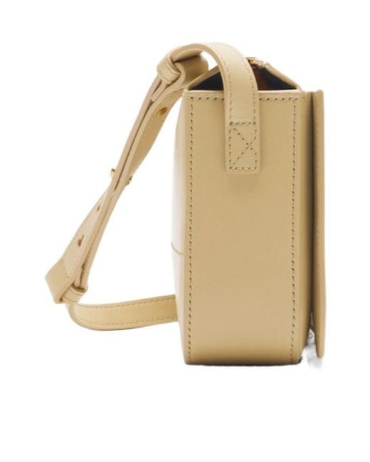 Burberry Natural Small Snip Crossbody Bag
