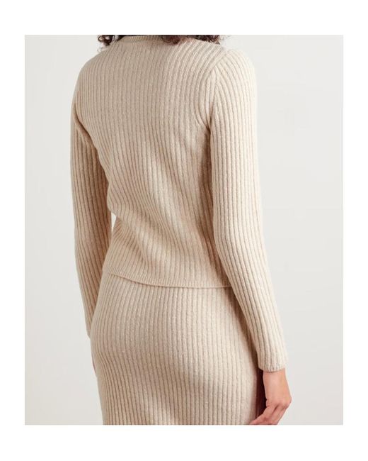 Co. Natural Long-Sleeved Crew Neck Sweater