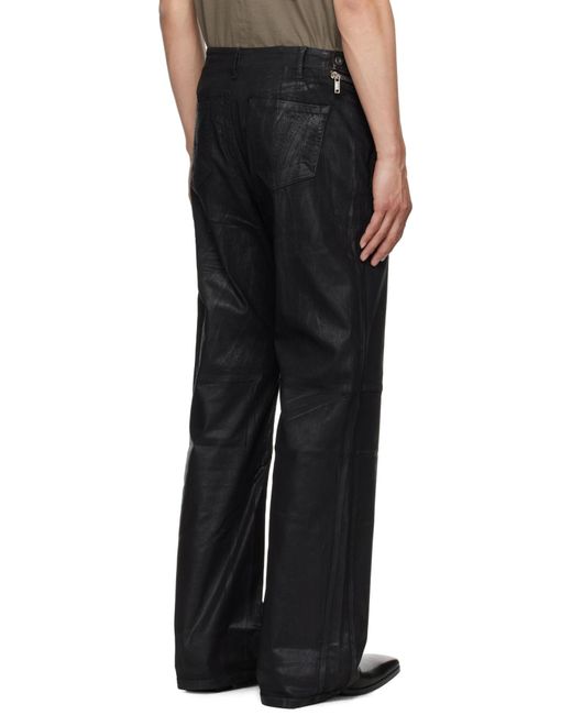 Rick Owens Gray Belt Loop Casual Pants for men