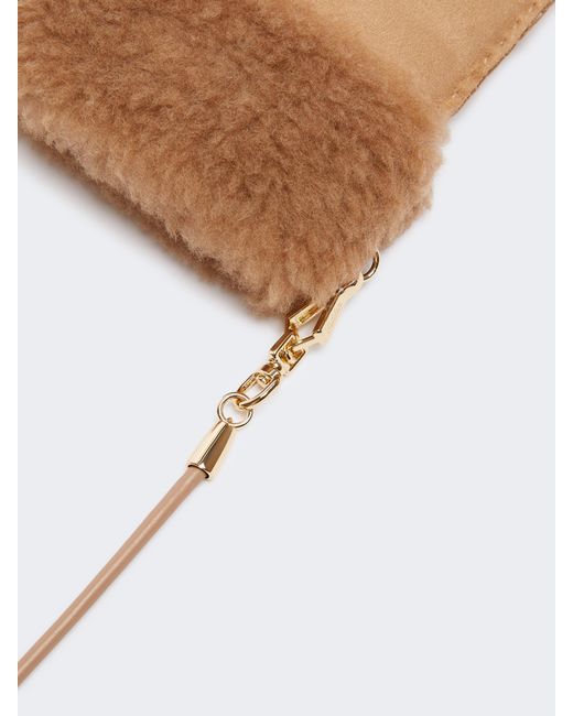 Max Mara Natural Strap-Detailed Gloves