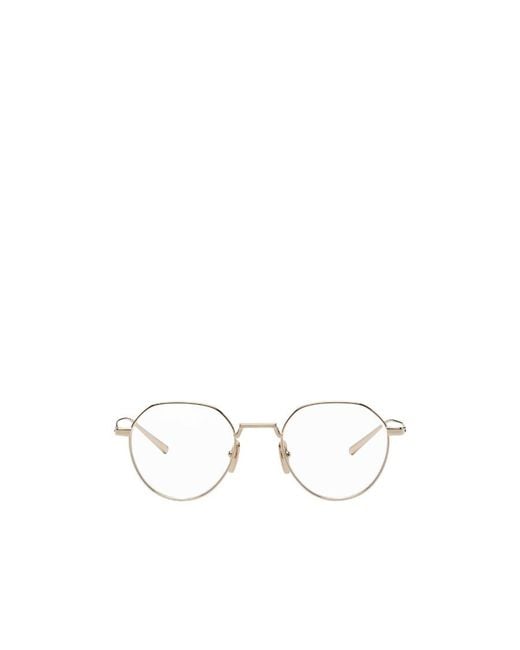 Dita Eyewear White Logo Engraving Flat Mirror for men