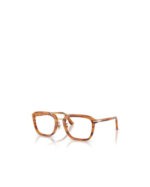 Persol White Full-Frame Plain Mirror for men