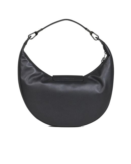 Longchamp Black Le Pliage Xtra L Shoulder Bag