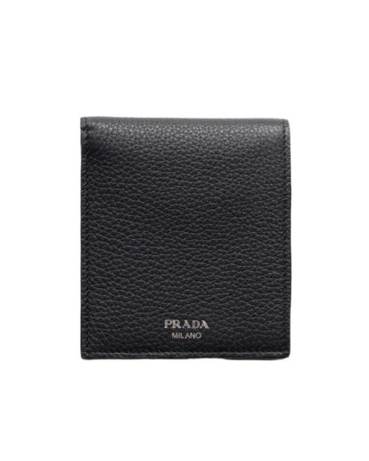 Prada Black Leather Wallet