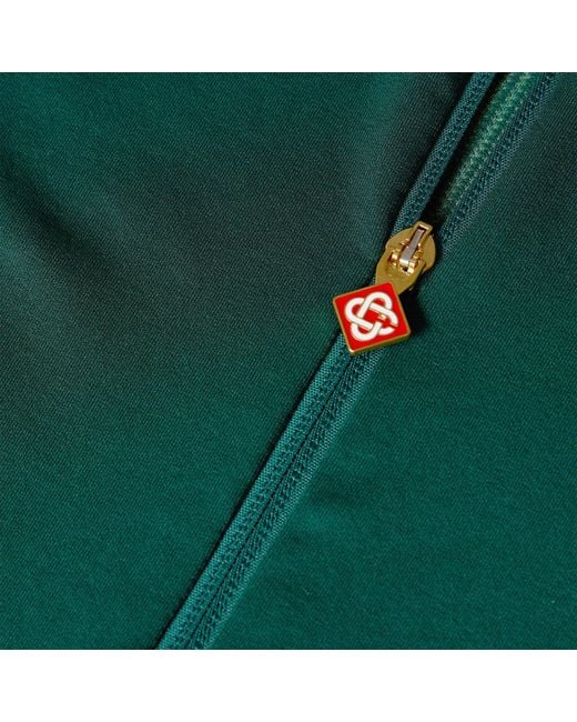 Casablanca Green Slim-Fit Zip-Up Sports Jacket