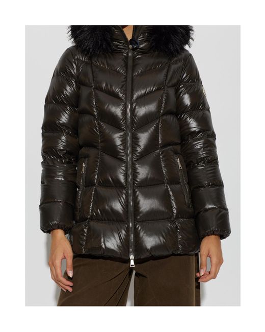 Moncler Black Fulmar Zip-Up Puffer Jacket
