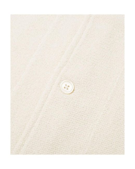 Our Legacy White Short Sleeved Buttoned Shirt for men