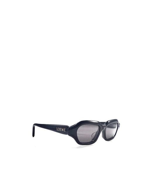 Loewe White Square Frame Sunglasses