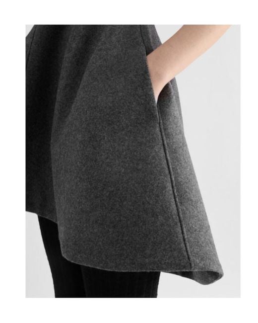 Jil Sander Black A-Line Bustier Dress