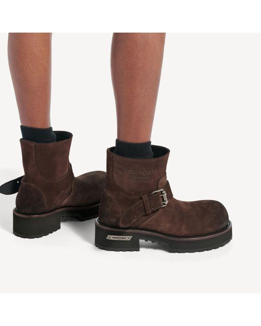 Balenciaga Brown Venom Mini Bootie