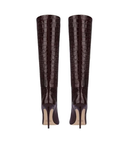 Paris Texas Brown Stiletto Boot