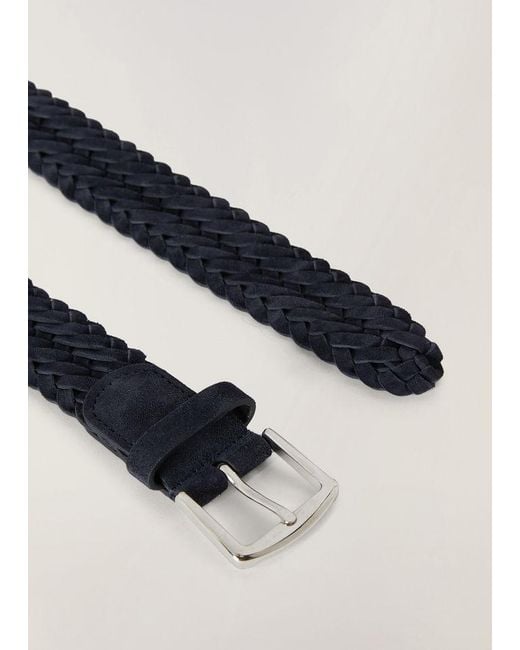 Loro Piana White Buckle Belt for men