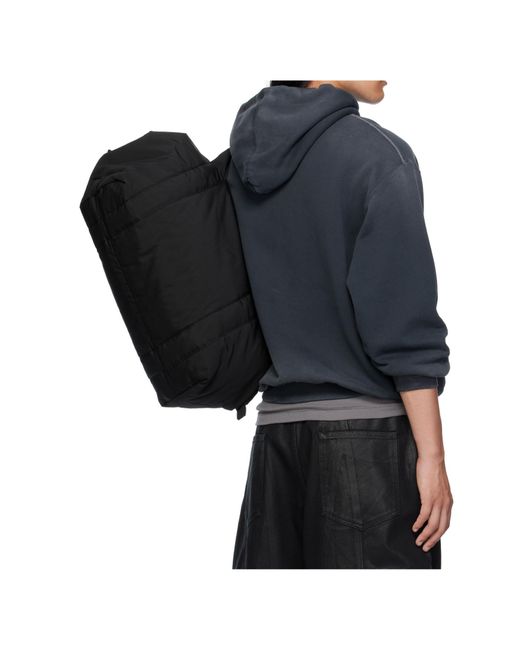 Lu'u Dan Black Slouch Hoodie for men