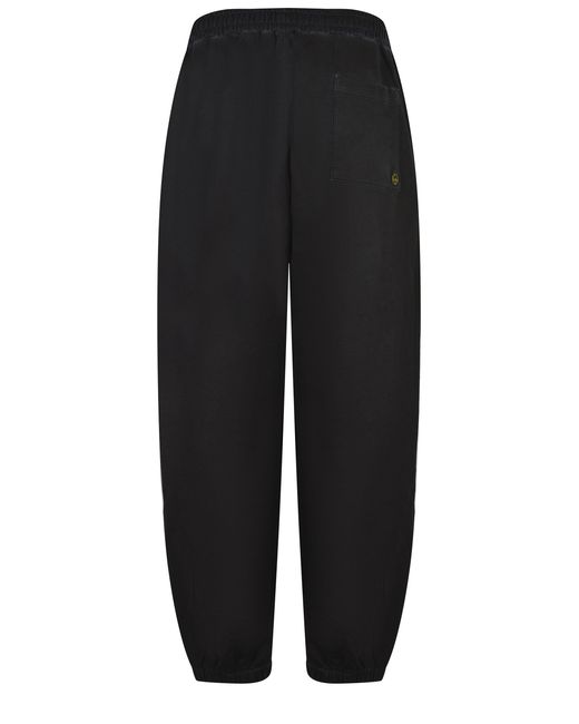 Barrow Black Elastic Waistband Pants