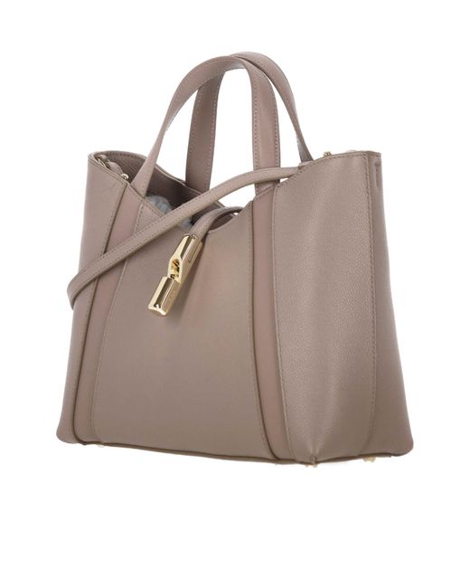Furla Brown Goccia S Tote Bag