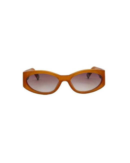 Jacquemus Brown Full Frame Sunglasses