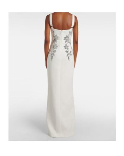 Rebecca Vallance White Bridal Lucilla Embellished Gown