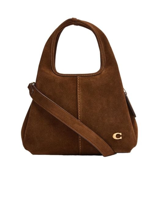 COACH Brown Lana 23 Shoulder Bag