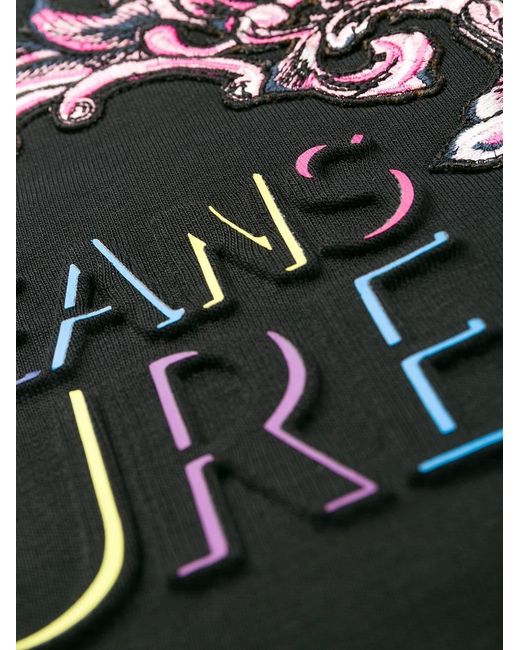 Versace Jeans Black Logo Dress