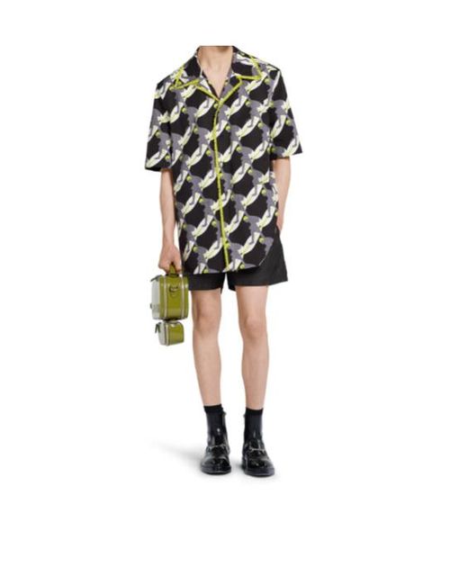 Gucci Black Logo Drawstring Swim Shorts for men