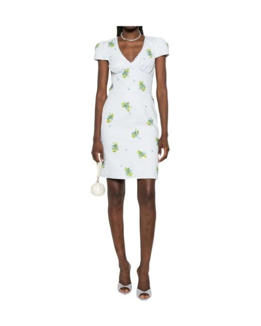 ShuShu/Tong White Short-Sleeved Dress