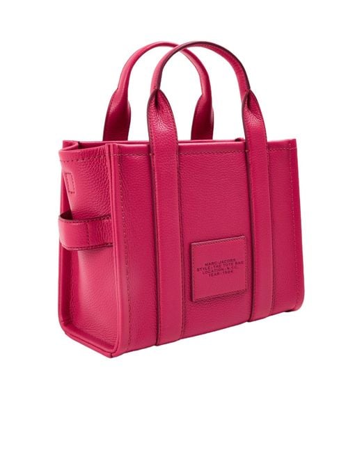 Marc Jacobs Pink Small Leather Tote Bag