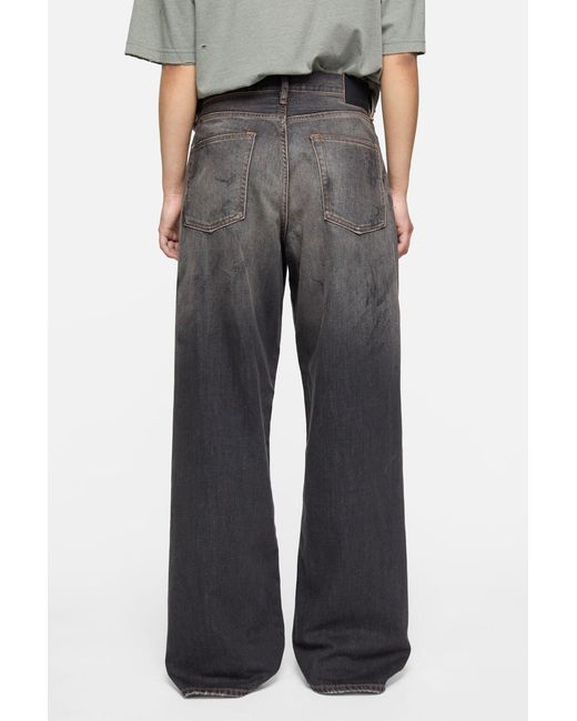 Acne Gray 1981 Loose Fit Jeans for men