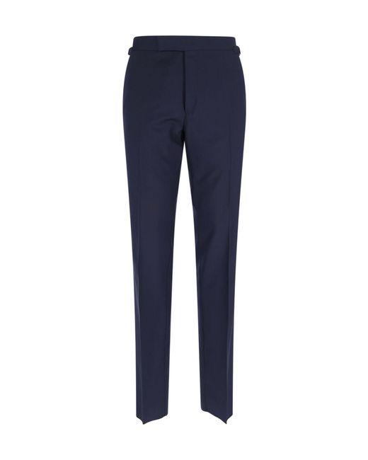Tom Ford Blue Two-Piece Slim Cut Suit for men