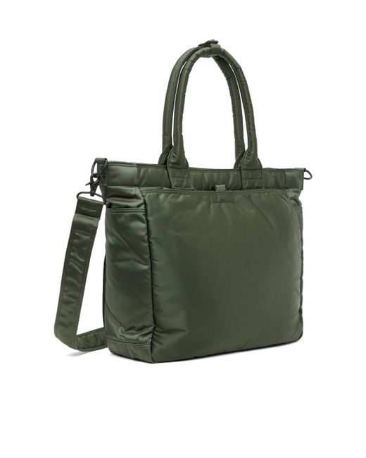 Porter-Yoshida and Co Green Tanker Tote for men