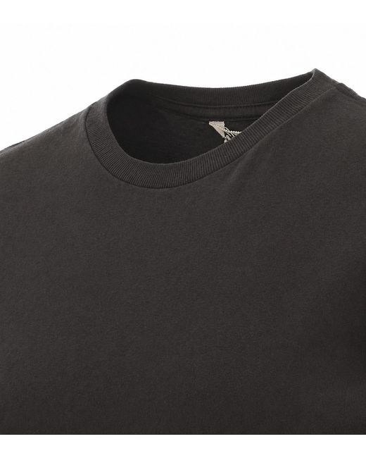 Auralee Black Brushed Jersey T-Shirt
